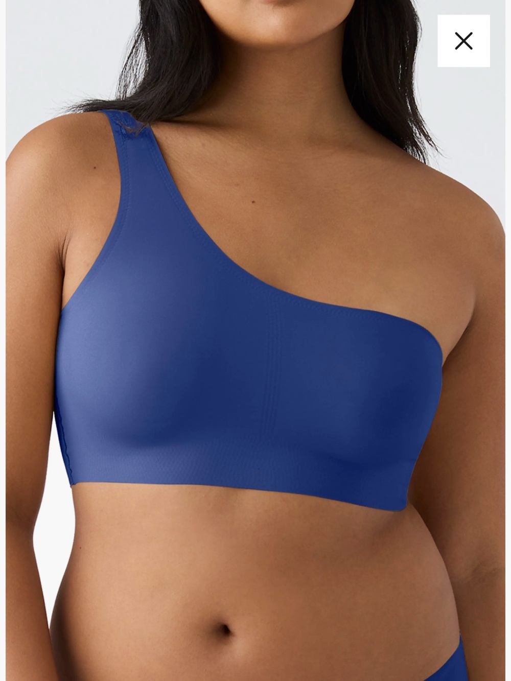 True & Co True Body One-Shoulder Bra
In size Small
